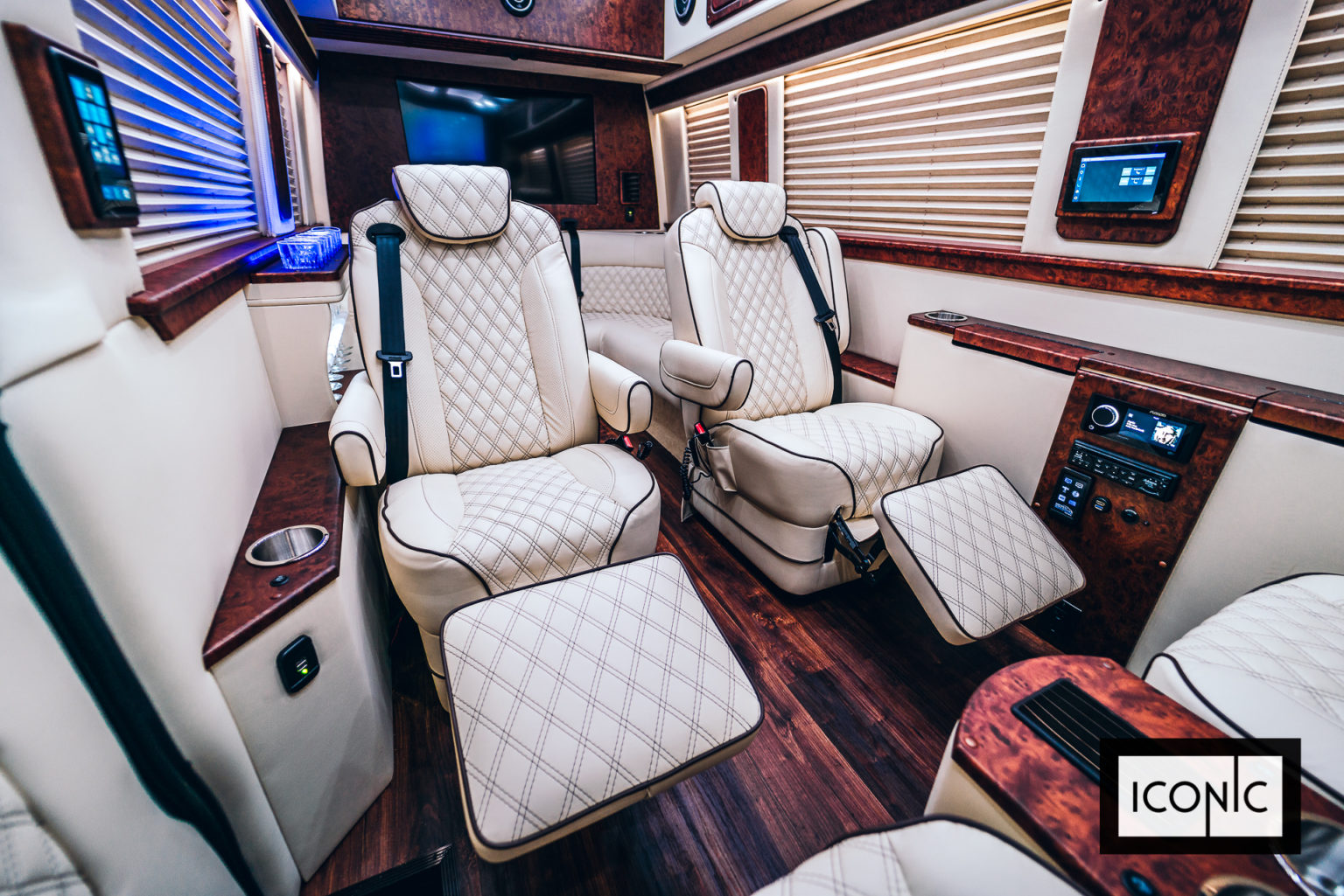 Custom Luxury Sprinter Van Conversion Photo Gallery - Iconic Sprinters